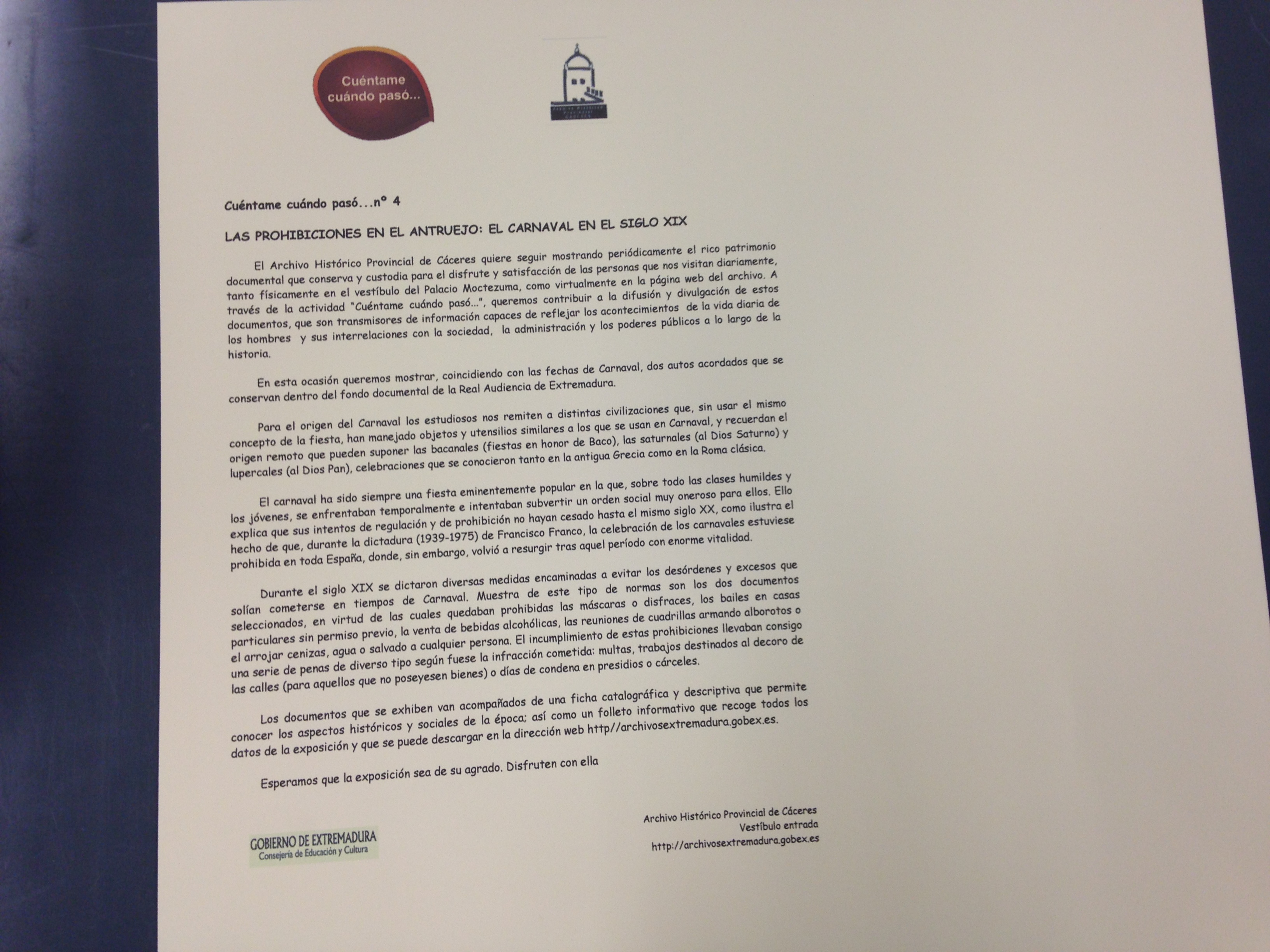 /WAREX/authoring/SistemaArchivistico/JuntaExtremaduraSA/ArchivosHistoricoProvincialesSA/ArchivosHistoricoProvincialesCC/actividadesydifusion/exposicionestemporales/cuentamecuandopaso/lasprohibicionesenelantruejo/montaje4/4m4.jpg
